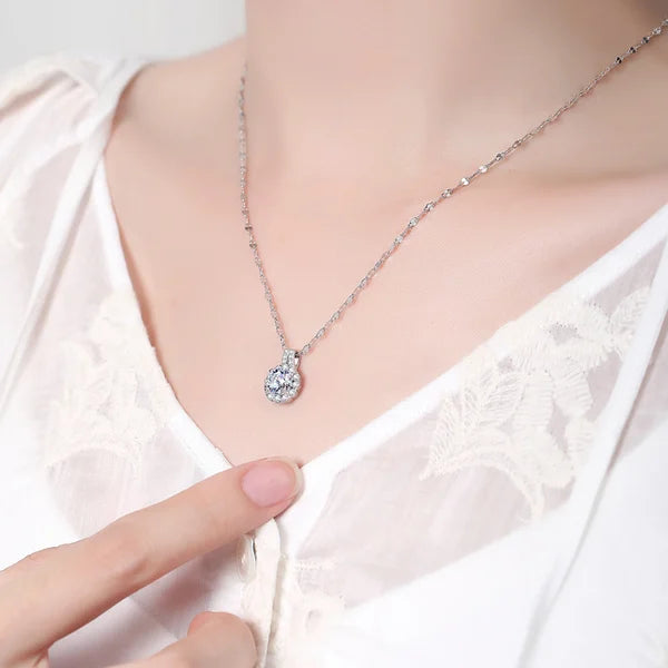 💎 Boutique officielle💎Collier pendentif tournesol moissanite en argent sterling S925⚡Vente à durée limitée⚡